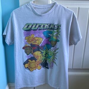 White OutKast Graphic Tee